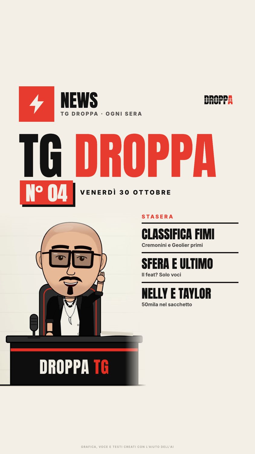 TG Droppa, 30 ottobre: